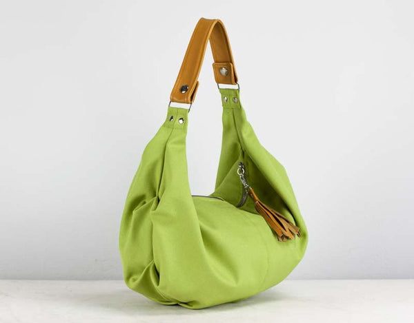 Shoulder Bag - Lime green - Ladies