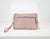 Antheia clutch wallet - Beige pink sheepskin - milloobags