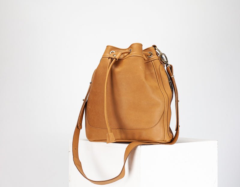 Danae bag - Tabac brown leather - milloobags