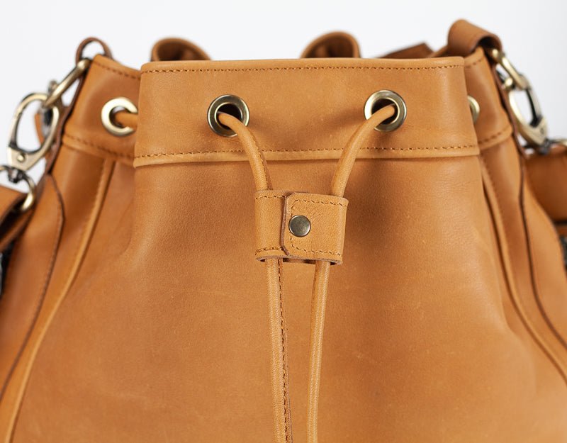 Danae bag - Tabac brown leather - milloobags