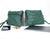 Antheia clutch wallet - Petrol green leather - milloobags