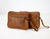 Antheia mini wallet - Brown pebbled leather - milloobags