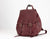 Artemis backpack - Burgundy leather - milloobags