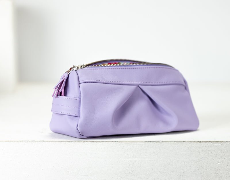 Estia case - Lilac leather - milloobags