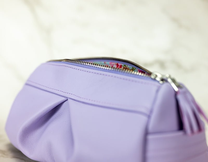 Estia case - Lilac leather - milloobags