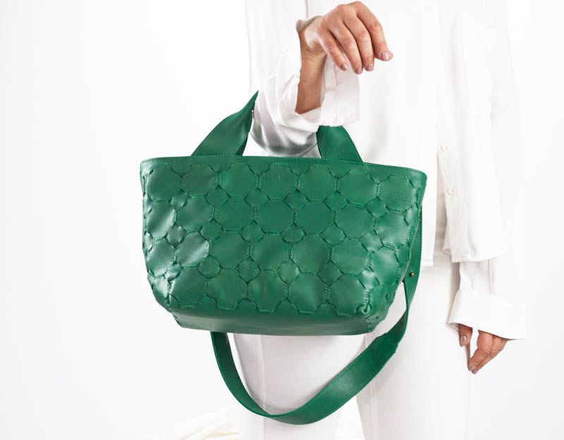 Jade green online bag