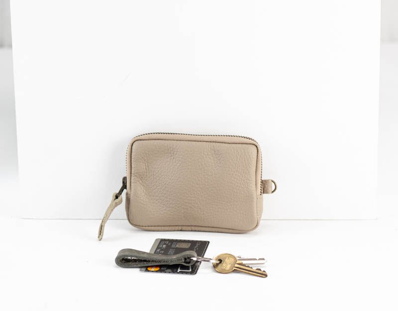 Myrto wallet - Ivory leather - milloobags