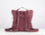 Minos backpack - Burgundy leather - milloobags